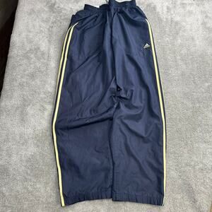 Baggy Adidas Navy Trackpants Men's Size XL Y2K Vintage Streetwear 2000s